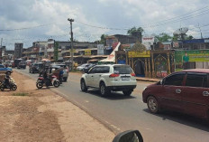 Dipenghujung Arus Balik, Jalintim Sungai Lilin Ramai Lancar Meski Aktivitas Pasar Kembali Padat