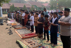SDN 1 Sumber Rezeki Muba Gelar Salat Istisqa, Doakan Hujan Segera Turun