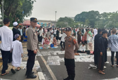 Jutaan Umat Muslim Sholat Id dengan Tenang, Polda Sumsel Kawal 9.532 Masjid Tanpa Gangguan