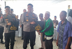 Kapolres Muba AKBP Ruri Prastowo Silaturahmi ke Polsek Sungai Lilin, Tekankan Sinergi Jaga Kamtibmas