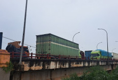 Perbaikan Besi, Hanya Satu Jembatan Sungai Lilin yang Dibuka 