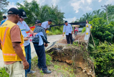 Gerak Cepat Pemkab Muba, Jembatan Nyaris Putus di Plakat Tinggi Segera Diperbaiki