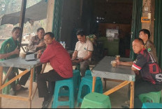 Polsek Sungai Lilin Sambangi Warga Sri Gunung, Ingatkan Bahaya Karhutla hingga Judi Online