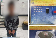 Bawa 16 Paket Diduga Sabu, Pemuda 23 Tahun Diamankan Polsek Bayung Lencir