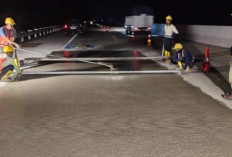 Hutama Karya Rawat Tiga Ruas Tol Trans Sumatera, Exit Tol Mataram Jaya Dibangun di OKI