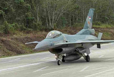 F-16 dan Super Tucano Mendarat di Tol Trans Sumatera, Tol Terpeka Jadi Runway Darurat Pertama di Indonesia