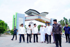Gerbang Al-Qur’an Masjid Jami’ An-Nur Sekayu Resmi Berdiri, Simbol Sinergi Pemkab dan DPRD Muba