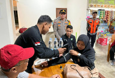 Cegah Kecelakaan Saat Mudik, Polda Sumsel Sasar Kesehatan Pemudik di Rest Area Tol