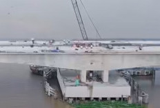 Jembatan Tol Musi V Sudah Tersambung, Jadi Jembatan Tol Terpanjang di Atas Sungai di Indonesia