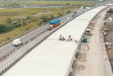 Jelang Mudik Lebaran 2026, Perbaikan Tol Kayuagung–Palembang Dikebut, Begini Perkembangannya