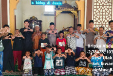 Polisi Dekatkan Diri ke Santri Cilik, Ramadan Jadi Momentum Perkuat Silaturahmi di Lawang Wetan