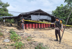 Polsek Bayung Lencir Gerebek Dua Lokasi Illegal Refinery, Empat Terduga Pelaku Diamankan