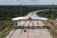 Arus Kendaraan Nataru Meningkat, Tol Palembang–Betung Fungsional Dilintasi Ribuan Kendaraan