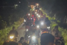 Pawai Takbir Meriahkan Malam Idul Fitri si Desa Linggosari, Panitia Siapkan hadiah 1 Ekor Kambing