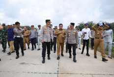 Kapolda Sumsel Turun ke Lapangan, Pastikan Tol Kapal Betung Siap Sambut Lonjakan Pemudik
