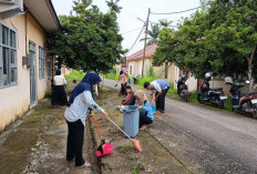 Jumat Bersih BLK Sekayu, ASN dan PPPK Disnakertrans Muba Rawat Aset Daerah Meski Anggaran Terbatas