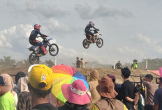 Hari Pertama Grasstrack Bupati Muba Championship Lokal Sumsel Berlangsung Meriah