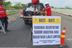Jelang Nataru 2025/2026, PT Waskita Sriwijaya Tol Percepat Perbaikan Jalan Tol Kayuagung–Palembang