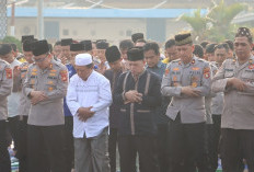 Polres Muba Gelar Salat Istighotsah dan Doa Bersama, Mohon Kabut Asap serta Karhutla Segera Berlalu