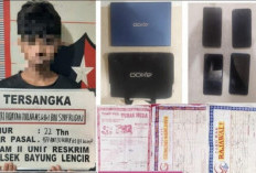 Beraksi Saat Hujan dan Listrik Padam, Pelaku Bobol Rumah di Bayung Lencir Dibekuk Polisi