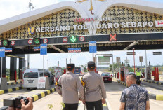 Jelang Nataru 2025–2026, Kapolres Muba dan Kapolres Muara Jambi Tinjau Jalintim dan Kesiapan Jalan Tol