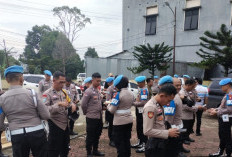 Propam Polda Sumsel Lakukan Gaktibplin di Tiga Polsek Polres Muba, Seluruh Personel Lolos Tes Urine