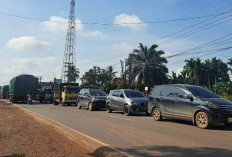 Pawai Sambut Ramadhan Warnai Sungai Lilin, Arus Jalintim Palembang–Jambi Sempat Tersendat