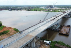 Tol Palembang–Betung Tembus 87,18 Persen, Jembatan Musi V Siap Dukung Arus Nataru 2026