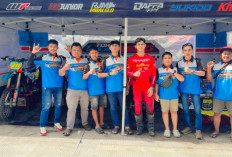 Dari Sungai Lilin ke Sirkuit Nasional, Daffa Racing Team 96 Toke Solar Ireng Kibarkan Nama Muba