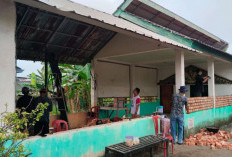 Swadaya Murni Warga, Gedung Posyandu Begadang Jaya Direhab Lewat Gotong Royong hingga Rp50 Juta