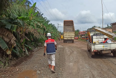 Terdampak Pembangunan Tol Betung–Jambi, HKI Perbaiki Jalan Sungai Lilin–Keluang