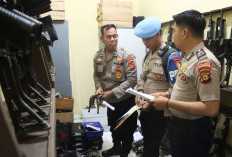 Propam Polda Sumsel Sidak Gudang Senpi Polres Muba, Pastikan Transparansi dan Cegah Penyalahgunaan