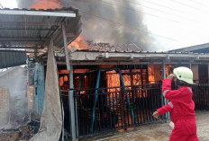Api Lalap Tiga Rumah di Soak Baru Sekayu, Satu Warga Alami Luka Bakar