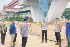 Tol Palembang–Betung Siap Difungsikan Saat Mudik 2026, Kapolres Banyuasin Pastikan Jalur Aman dan Lancar