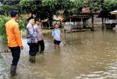 Hujan Deras Picu Luapan Sungai, Ratusan Rumah di Sungai Keruh Muba Terendam