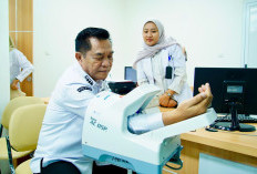 Cek Tekanan Darah Sendiri, Bupati Toha Pastikan IGD Baru RSUD Sekayu Siap Layani Warga 24 Jam