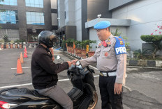 Subbidprovos Bidpropam Polda Sumsel Tertibkan Administrasi Kendaraan Personel, Pelanggar Ditindak Tegas