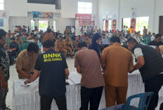 BNN Gelar Tes Urine Kepala Desa dan Perangkat Desa di Muba, 3 Kecamatan Ikut Deteksi Dini Desa Bersih Narkoba 