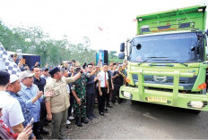 Resmi Beroperasi, Jalan Hauling 26,4 Km di Lahat Ubah Wajah Jalinsum Merapi dan Tekan Polusi