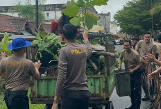 Polres Muba Turun Langsung Rawat Ruang Publik, Wakapolres Pimpin Aksi Bersih Fasilitas Umum