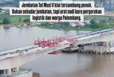 Jembatan Tol Musi V Palembang Sudah Tersambung, Operasional Tol KapalBetung Kian Dekat Jelang Lebaran 2026