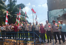 Jembatan Merah Putih Presisi Muba Siap Permudah Akses Sekolah Anak Desa  ​