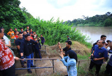 Gubernur Herman Deru Patroli Cek Daerah Rawan Bencana di Muara Enim, Warga Ujan Mas Dukung Langkah Antisipasi