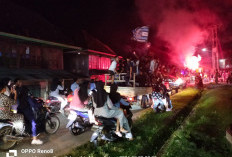 Takbir Bergema dari Desa ke Kota, Pawai Tambangan Kelekar Jadi Simbol Semangat Perubahan