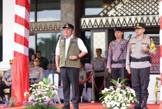 Pimpin Apel Operasi Lilin Musi 2025, Herman Deru Tegaskan Prioritas Keamanan Nataru di Sumsel